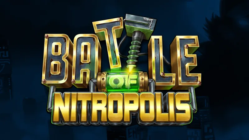 Battle of Nitropolis van Elk Studios: 5 slots met 1 doel