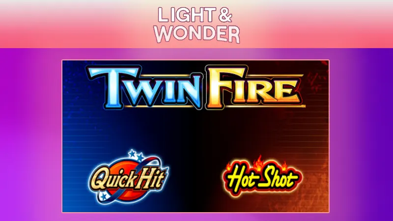 Light & Wonder: Quick Hit Hot Shot Twin Fire slot april 2024