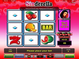 Sinderella slot Novomatic Sinderella