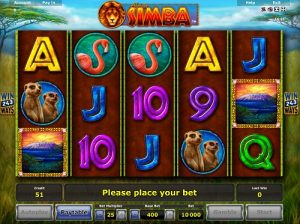 African Simba slot Novomatic African Simba