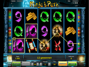 Ninja's Path slot Novomatic Ninja's Path