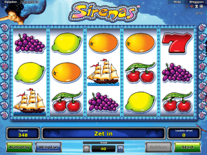 Sirenas slot Novomatic Sirenas