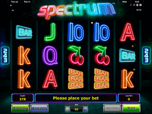 Spectrum slot Novomatic Spectrum