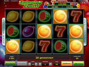 Spinning Fruits slot Novomatic Spinning Fruits