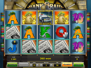 Vacation Bank Raid Free Online Slots Jatek