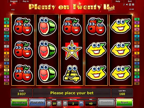 Plenty on Twenty II hot Free Play | Green Tube Online Slots slot machines online plenty on twenty ii hot