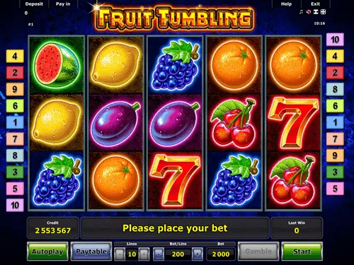 Fruit Tumbling Free Online Slots casino free slots games download 