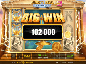 Slot Machines ALMIGHTY REELS - Power of Zeus Added Zynga free igt games