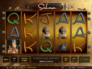 Sahara slot Novomatic Sahara