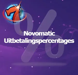 uitbetalingspercentages novomatic slots