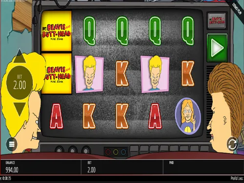 Beavis and Butt Head slot