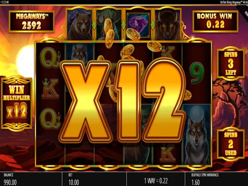 Buffalo Rising Megaways All Action slot