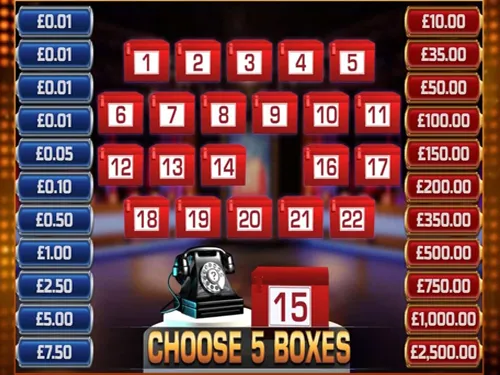 Deal or No Deal What's in Your Box