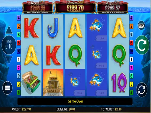 Fishin Frenzy Jackpot King slot 