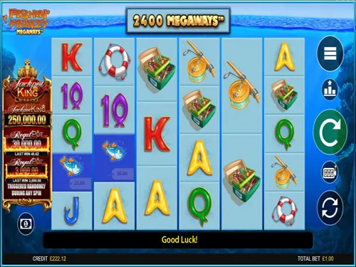 Fishin Frenzy Megaways slot