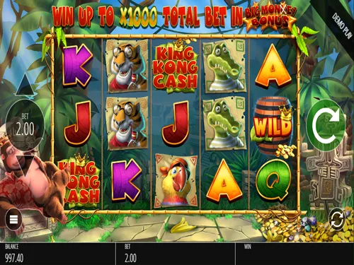 King Kong Cash slot