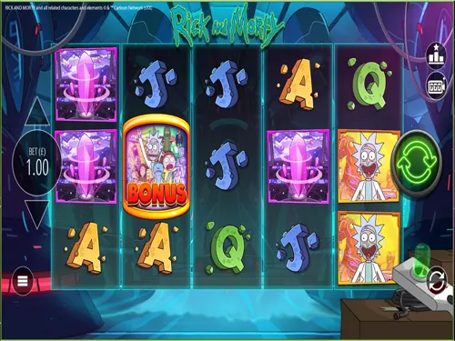 Rick and Morty slot