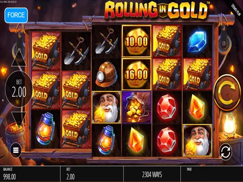 Rolling in Gold slot