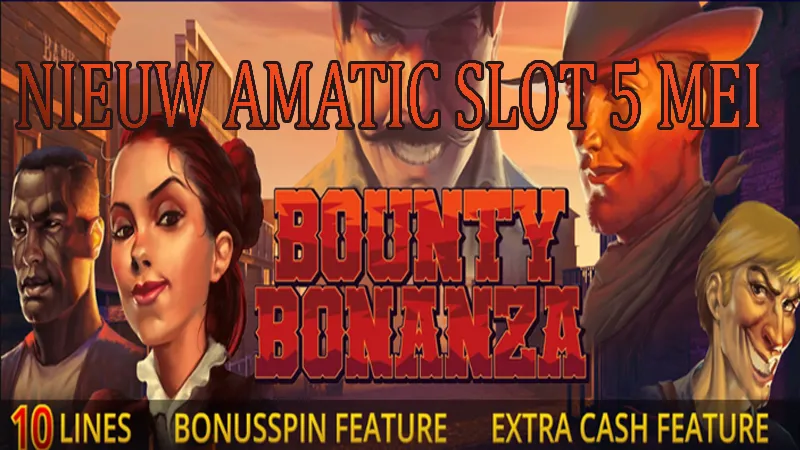 Amatic bracht de Bounty Bonanza slot uit op 5 mei 2022