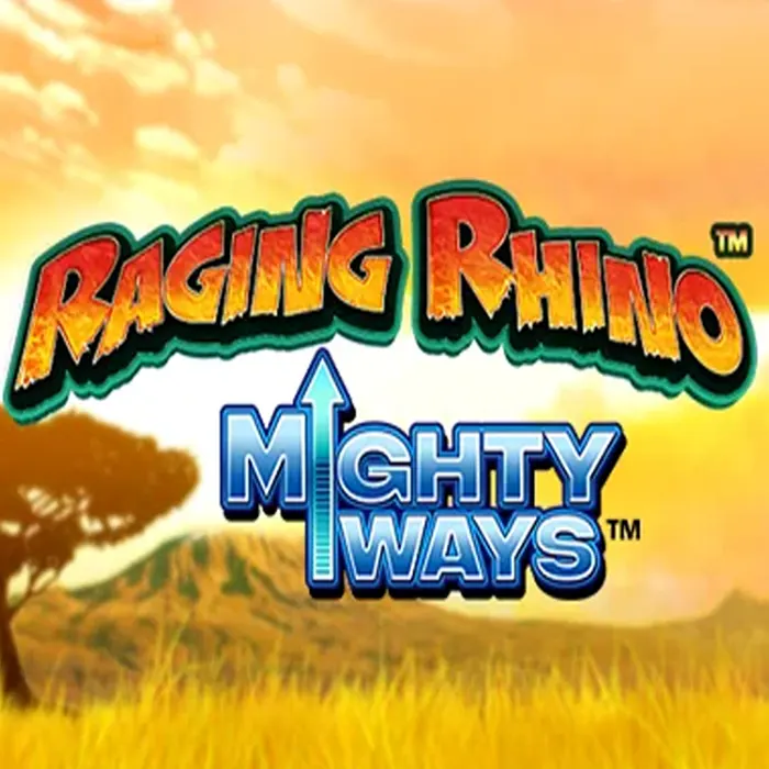 Raging Rhino Mighty Ways van Inspired Gaming