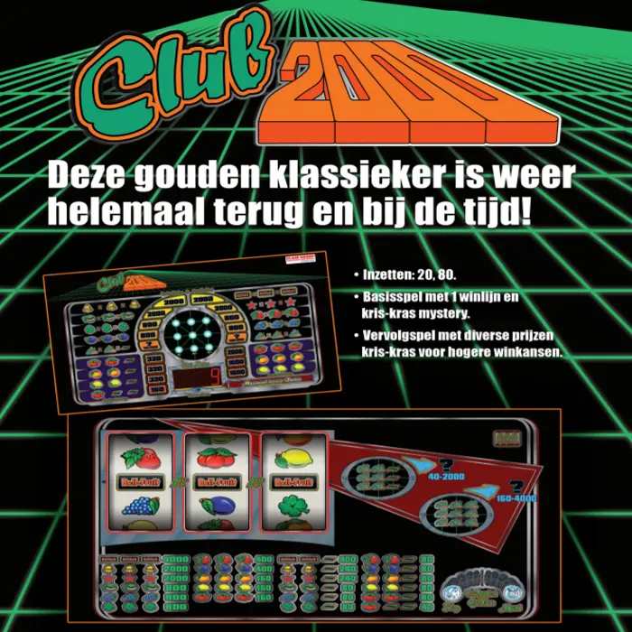 Club 2000 slot van Eurocoin is erg populair