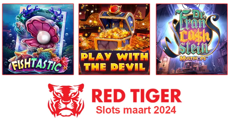 Nieuwe Red Tiger slots om naar uit te kijken